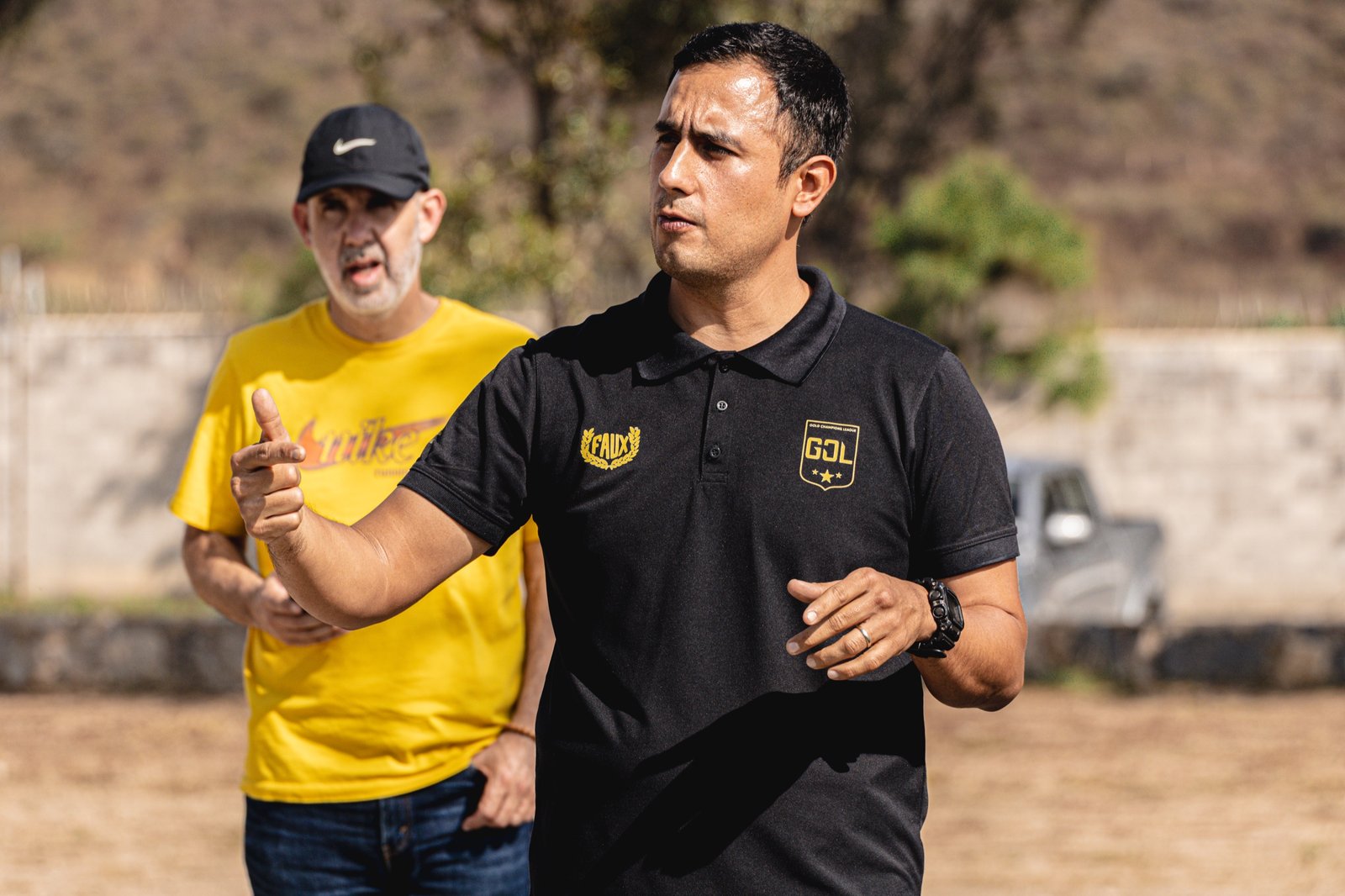 César Venegas, director de la Gold Soccer League